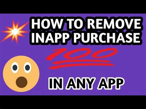 Do the actual desired modifications inside the. . How to remove inapp purchases using apk editor
